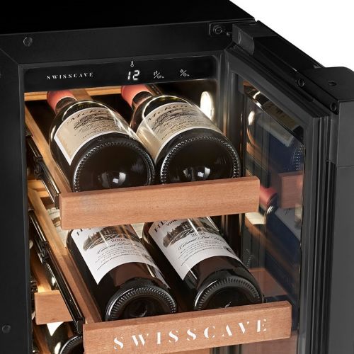 1-zone wine cooler for kitchen | 15 bottles | 82cm (H) - 2023 Model