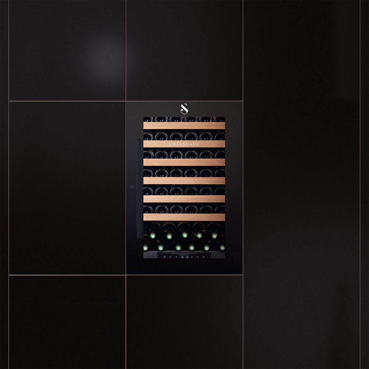 DEMO -25% | WLI-160F single zone wine cooler | 88 cm | 45 bottles | Built-in