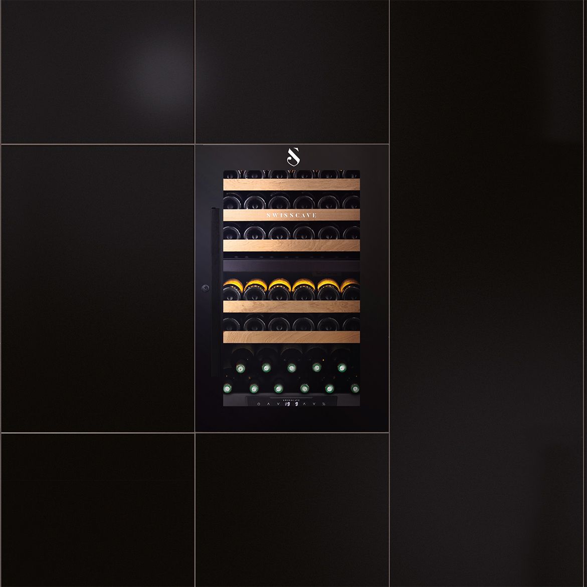 DEMO -35% | Kitchen built-in dual zone wine cooler WLI-160DF | 88cm | 42 BOT