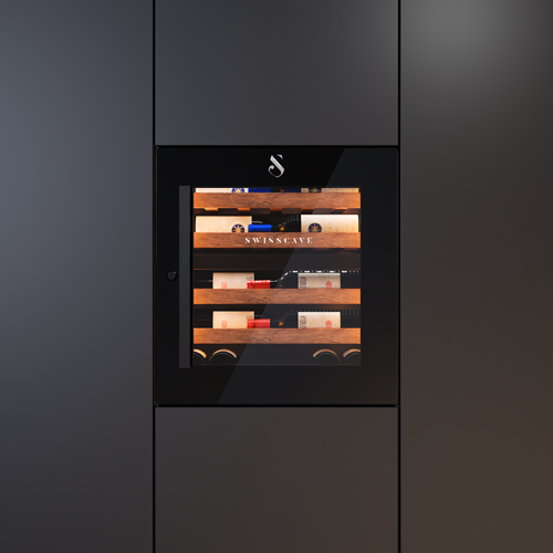 SWISSCAVE LUXURY KITCHEN EDITION WIB-60DF eingebaut in moderner Küche