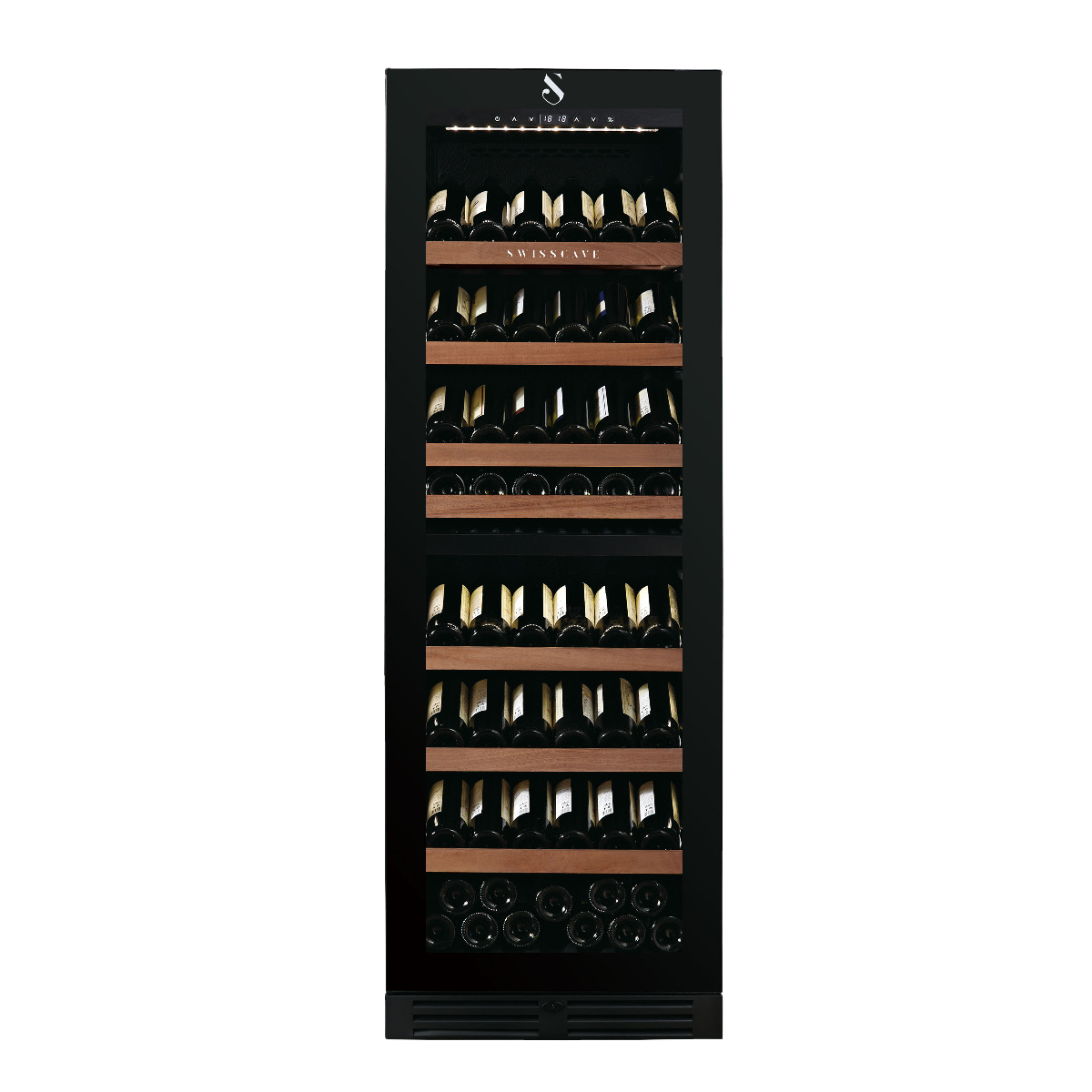 WLB-460DFLD-MIX dual zone wine cooler | 172cm | 144 bottles