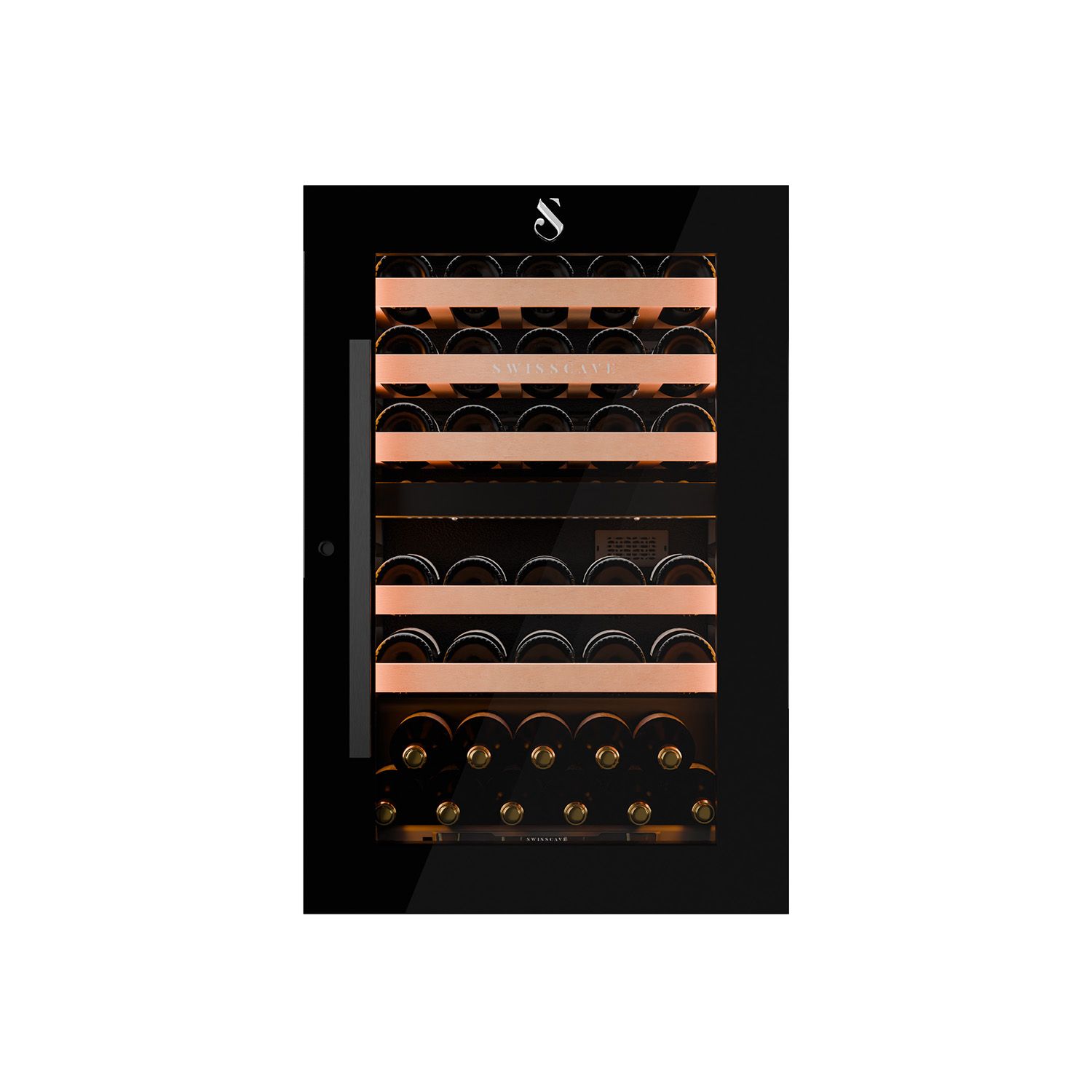 WIB-88DF-CLASS dual zone wine cooler | 88 cm | 40 bottles | Built-in Classic