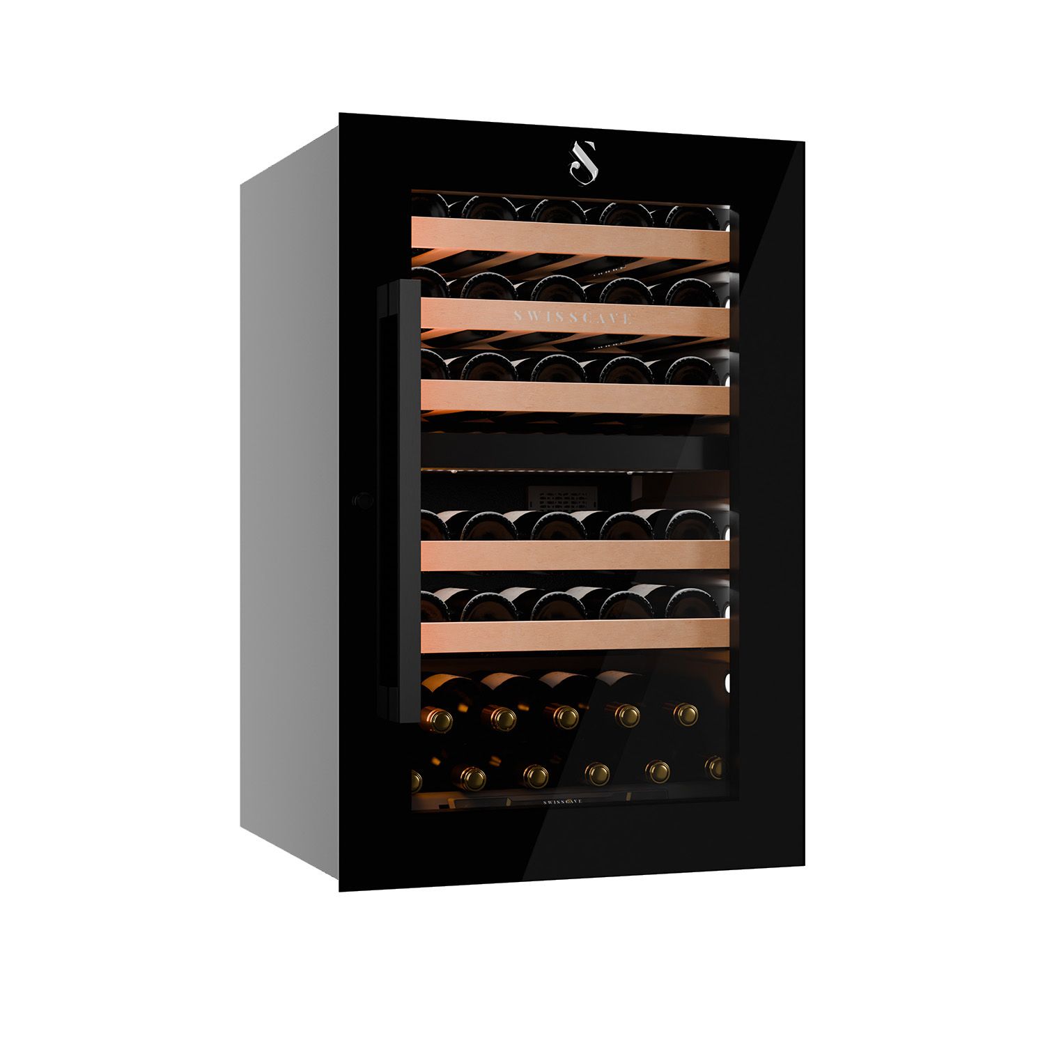 WIB-88DF-CLASS dual zone wine cooler | 88 cm | 40 bottles | Built-in Classic