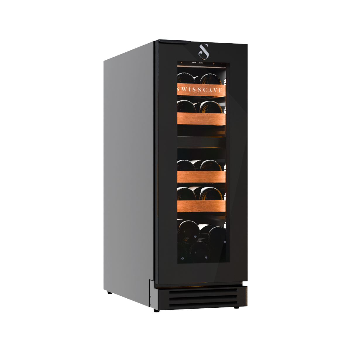 SWISSCAVE WUB-30DF – seitliche Einbauansicht
