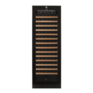 SWISSCAVE PREMIUM EDITION WLB-460FHU-MIX Weink&uuml;hlschrank &ndash; Frontansicht mit Glast&uuml;r