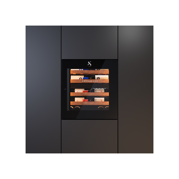 SWISSCAVE LUXURY KITCHEN EDITION WIB-60DF eingebaut in moderner Küche