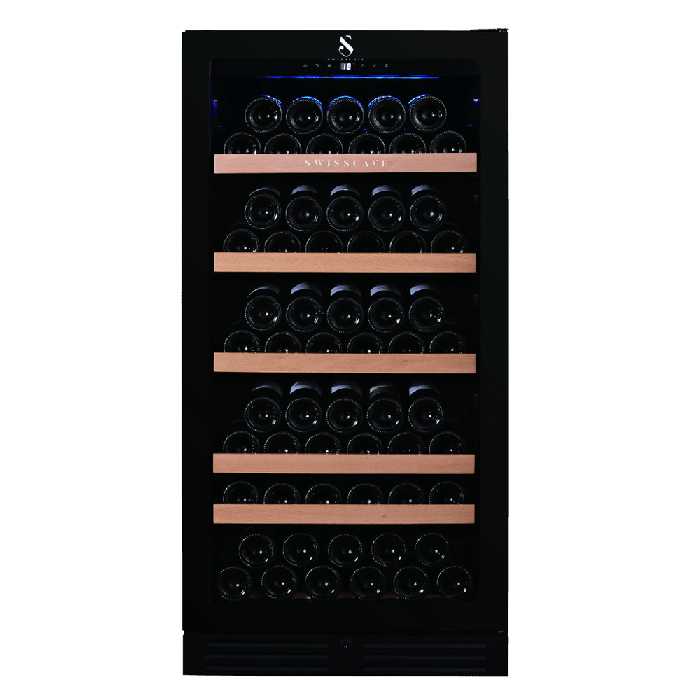 SWISSCAVE CLASSIC EDITION WL355F Weinklimaschrank – Frontansicht mit Glastür