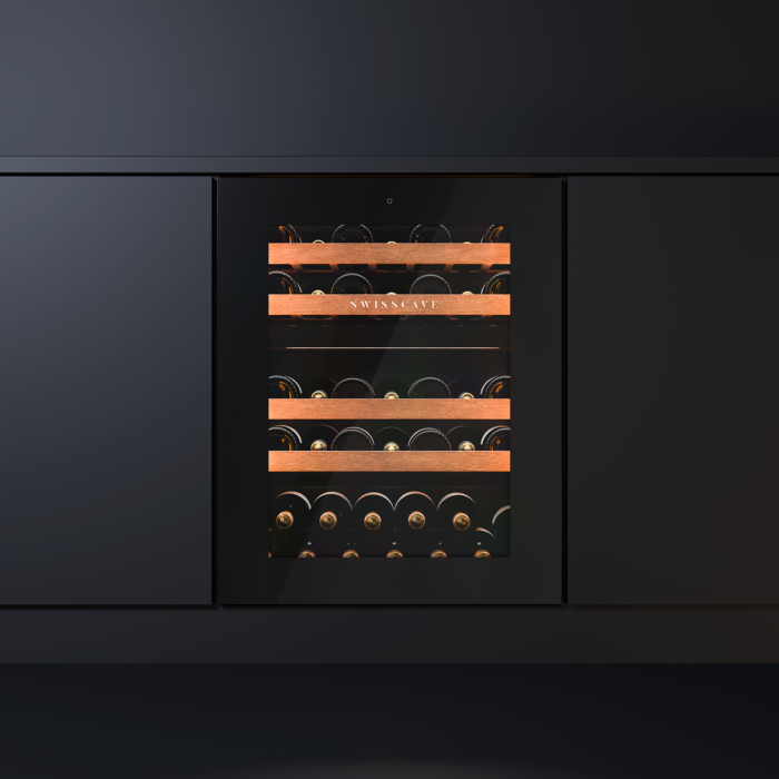 SWISSCAVE LUXURY KITCHEN EDITION WUB-60DFT eingebaut in moderner Küche