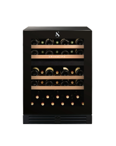 WLB-160DF dual zone wine cooler | 82cm | 40 bottles
