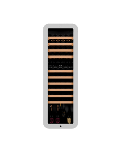 WLB-320DF-WHITE dual zone wine cooler | 160cm | 68 bottles