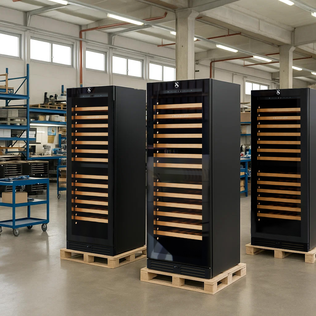 SWISSCAVE Kitchen Line built-in wine climate cabinet